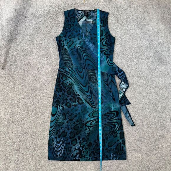 FLP Y2K Dress Small Whimsigoth Dark Feminine Witchy Snake Stretch Earthy Office - Picture 7 of 13